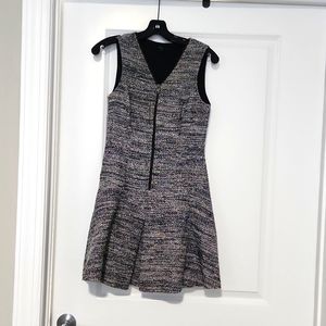 Theory womens size 2 fit and flare knit dress